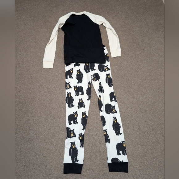 Lazy One Brother Bear Pajama Set Boys Size 8 New with Tags - Picture 5 of 6